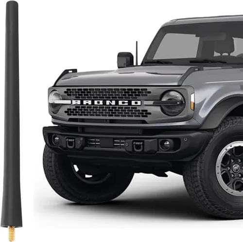 Vista 13 de KSaAuto Antena corta de 7 pulgadas compatible con Ford F-150 2009-2026, Ford F250 F350 2017-2026, accesorios de repuesto para camionetas F150 F-250