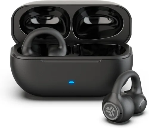 Vista 8 de JLab Auriculares Abiertos Flex, Diseño de Clip en la Oreja, Audio Inalámbrico de Oído Abierto Libertad de Ajuste Sin Esfuerzo, Escucha Segura, Verde