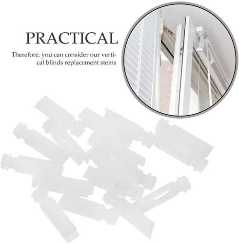 Vista 9 de 12pcs Polea Vertical Insertar Persianas Suministros