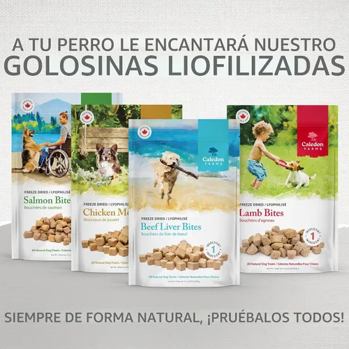 Vista 11 de Caledon Farms Golosinas de Hígado de Res Deshidratado para Perros, 150 Gramos/5.3OZ