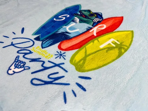 Vista 8 de Toalla de poncho de playa con capucha para niños, 100% algodón turco en el interior y microfibra de secado rápido en el exterior - Suave
