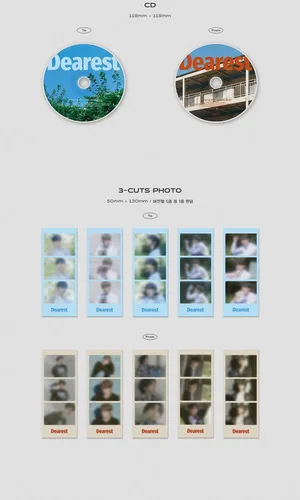 Vista 6 de N.FLYING DEAREST 8th Mini Album ( FROM Ver. )+1ea Folded Poster(First Press Only!) K-POP SEALED