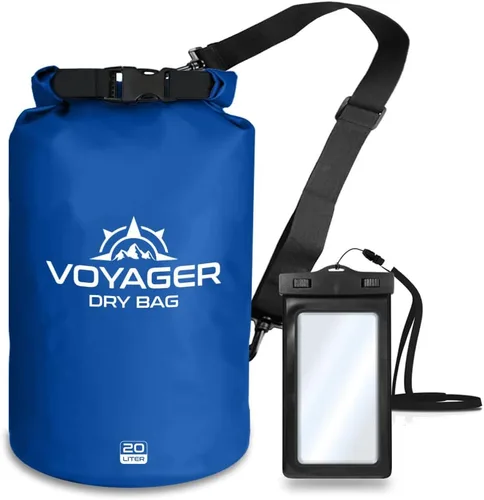 Vista 11 de EcoGear FX Bolsa seca impermeable resistente serie Voyager – Bolsa de compresión duradera – Kayak, rafting, canotaje, senderismo, pesca y camping