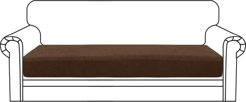 Vista 16 de ZNSAYOTX Fundas Elásticas Individuales para Cojines de Sofá Silla Cojín Fundas de Asiento de Sofá Fundas Protectoras Suaves de Reemplazo