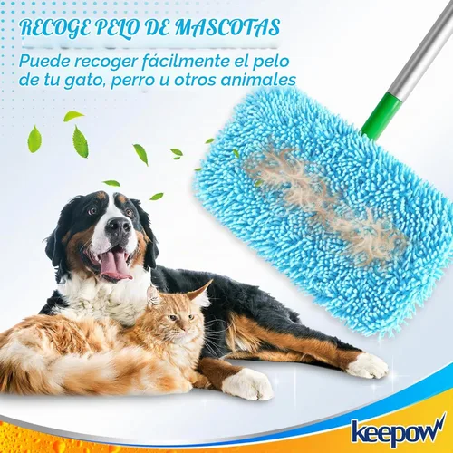 Vista 7 de Recambio de almohadillas húmedas compatible con trapeador Swiffer Sweeper y Paquete de 6