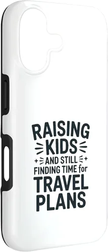 Vista 3 de Raising Kids and Still Finding Time for Travel Plans Case for iPhone 17