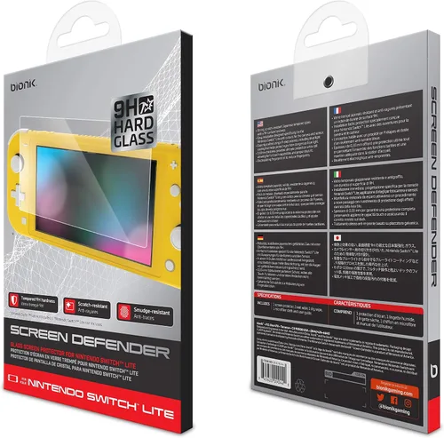 Vista 5 de Bionik BNK-9044 - Protector de pantalla para Nintendo Switch Lite, transparente