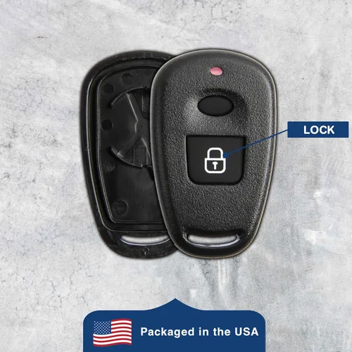 Vista 6 de Funda para llave de coche con opción sin llave para Hyundai (OSLOKA-510T)