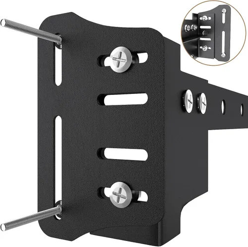 Vista 7 de 2 adaptadores de marco de cama para cabecero, placa de modificación de cama Queen, adaptador/conector, kit de adaptador de cabecera resistente