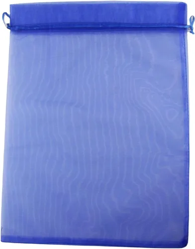 Vista 9 de 8 x 12 pulgadas 100 piezas bolsas con cordón de tela de organza bolsa de regalo de joyería bolsa de caramelo favores de boda B231 (verde manzana)