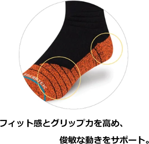 Vista 6 de Stance Calcetines Stripes Otc 2023 (L, Negroblanco)