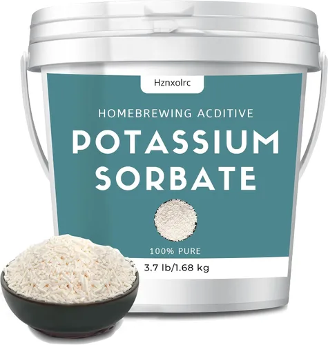 Vista 8 de Sorbato de potasio de 9.6 oz para hacer vino, 100% puro