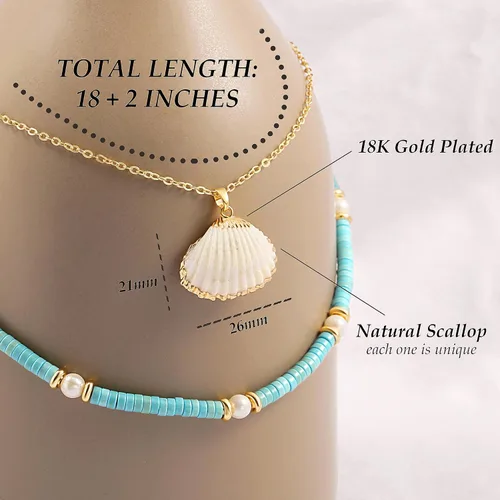 Vista 5 de CANEVINKA Collar con dije de moneda con placa de oro de 18 quilates para mujer, delicado, brújula, girasol, cadena personalizada, joyería en capas