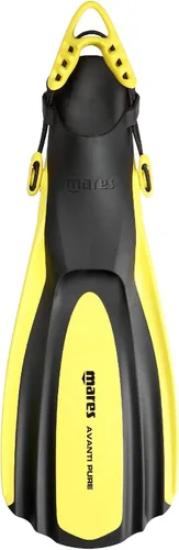 Vista 9 de Mares Aletas de tacón abierto unisex Avanti Pure con correas ajustables para buceo