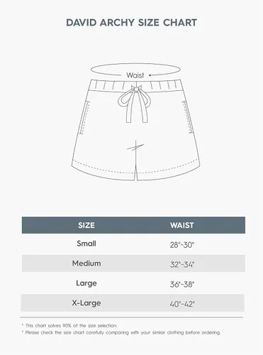 Vista 7 de DAVID ARCHY Pantalones cortos de pijama para hombre, de rayón de bambú, suaves, cómodos, con bolsillos, paquete de 2
