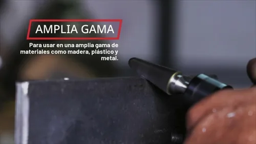 Vista 7 de Drill America SA-1 Rebaba de carburo/lima giratoria cilíndrica de doble corte para amoladora de troquel de 1/4" de diámetro x 5/8" de longitud