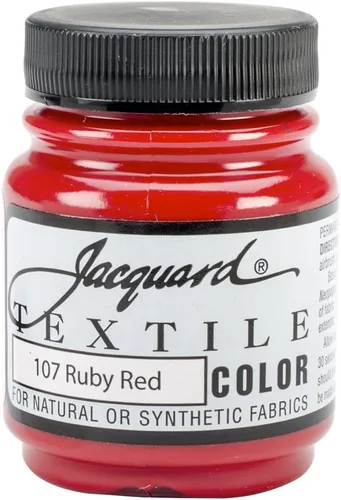 Vista 11 de Jacquard Textile - Juego Exciter de 9 colores – Pintura permanente para tela para ropa, tapicería de muebles, zapatos o bolsas de mano – Juego
