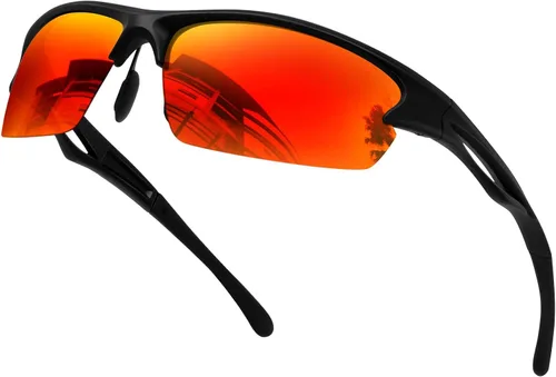 Vista 7 de KANASTAL Sports Sunglasses Men Women Polarized UV400 TR90 Half Frame