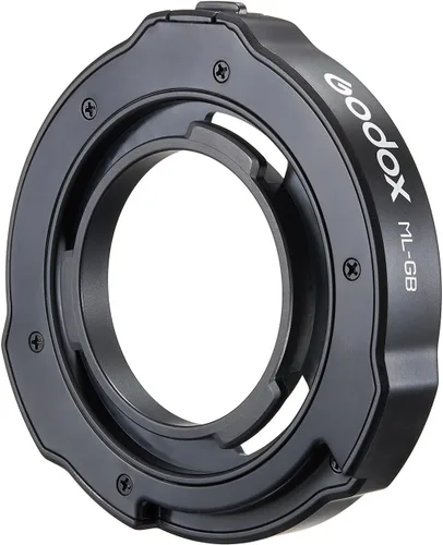 Vista 6 de GODOX Adaptador de montaje Bowens ML-GB AD300 Pro AD400 Pro Flash ML60IIBi ML80Bi ML100Bi ML100R ML150Bi ML30Bi ML60Bi Mount LED Video Lights