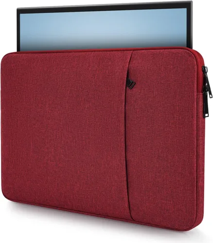 Vista 10 de Funda para monitor portátil de 15.6 pulgadas, funda de transporte para la mayoría de monitores portátiles de 15.6 a 16.1 pulgadas con bolsillo Negro