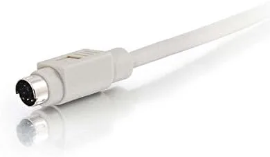 Vista 3 de C2G 02715 PS2 MF Cable de extensión para tecladomouse, color beige (6 pies, 6.0 ft)