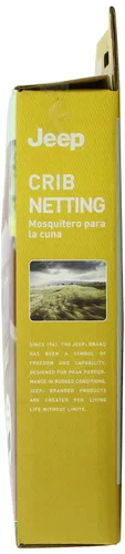 Vista 3 de Jeep Mosquitera para cuna de tamaño universal, color blanco