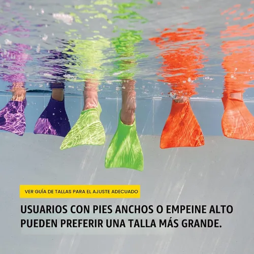 Vista 7 de FINIS Booster Swim Fins for Kids - Floating Rubber Fins - Teaches Kick Technique - Open-Toe Design - Comfortable Fit