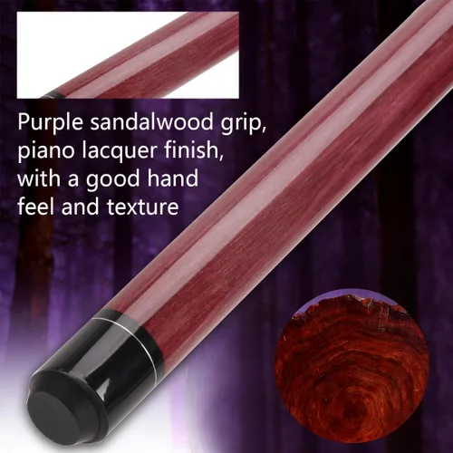 Vista 7 de Heavy Hitter Jump Break Cue 3-Piece, 23oz~25oz 14mm Bakelite Tip Pool Cue for Effortless Jumps