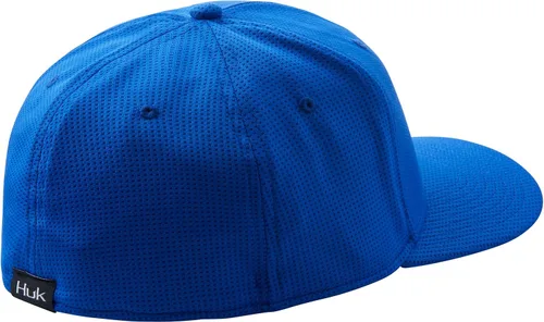 Vista 3 de HUK Men's A1a Barb Stretchback Moisture Wicking Trucker Hat