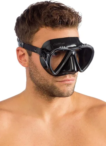 Vista 6 de Cressi LINCE, máscara de buceo, esnórquel y apnea para adultos - Cressi: 100% fabricado en Italia desde 1946