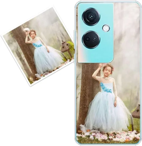 Vista 281 de Funda personalizada compatible con Oppo A1 Pro, fundas de teléfono personalizadas con imagen de foto, imagen de texto, cubierta transparente