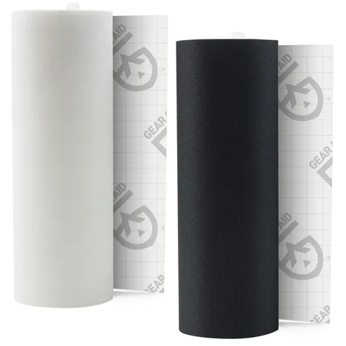 Vista 11 de GEAR AID - Cinta adhesiva resistente Tenacious de 3 x 20 pulgadas para reparación de tela y vinilo, repara rápidamente agujeros y desgarros en Coyote