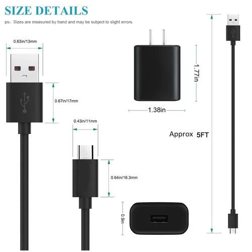 Vista 2 de Cable de carga de pared rápido para NOCO Genius Boost Sport GB20 GB30 GB40 GB40HD GB50Pro GB70 GB70XL GB150 Sport Battery Jump Starter Adaptador