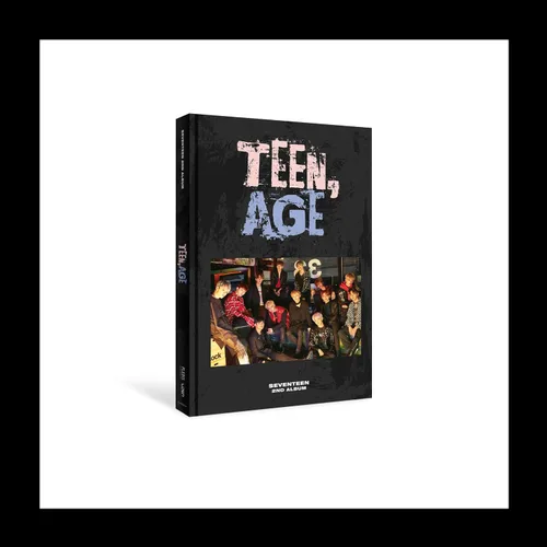 Vista 5 de SEVENTEEN TEEN, AGE Reissue 2nd Album CD+Póster plegable en paquete+Photobook+Papel de letras+Tarjeta fotográfica+Soporte de escritorio