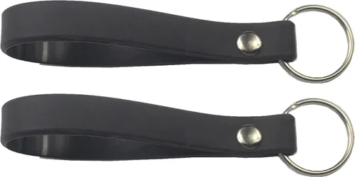 Vista 5 de 2 fundas para llavero de 5 botones compatibles con Jeep, 2 piezas negro, Pequeño