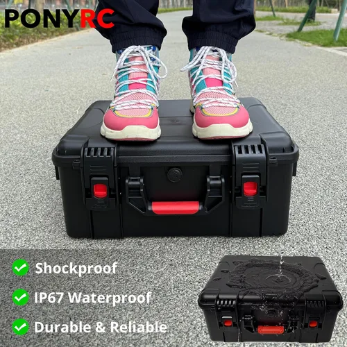 Vista 6 de Estuche rígido profesional Mavic 4 Pro, impermeable, bolsa de transporte de viaje para DJI Mavic 4 Pro Creator/Fly More Combo, compatible con DJI RC