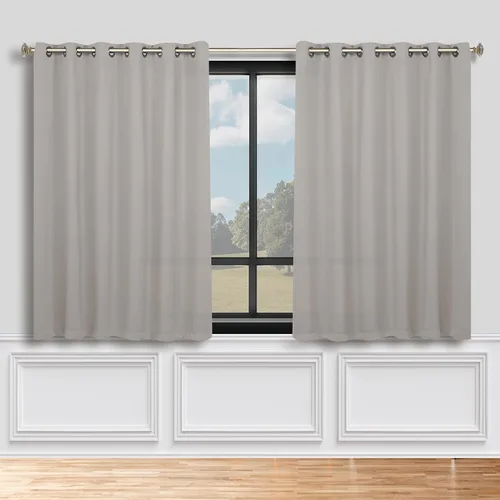Vista 115 de Superior Blackout Curtains, Room Darkening, Bedroom, Drapes, Kitchen, Living Room Window Accents, Sun Blocking, Thermal, 2 Pack, Solid Blackout