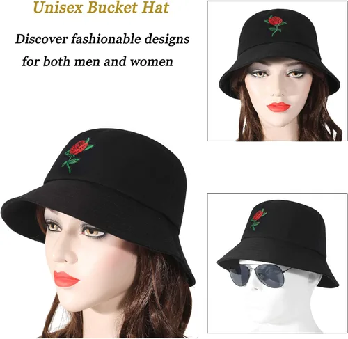 Vista 80 de ZLYC Gorra de pescador bordada de moda unisex para hombres y mujeres