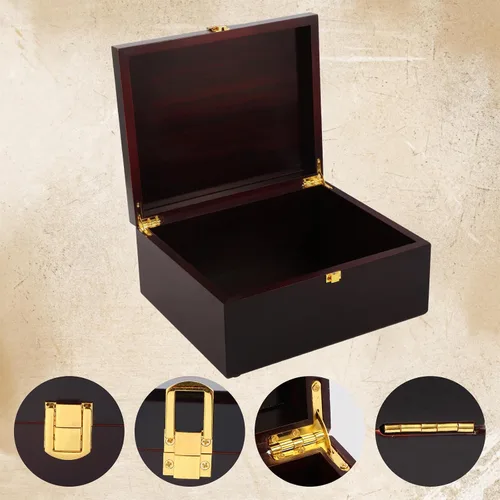 Vista 5 de Tree of Life - Caja de recuerdos de madera, cajas decorativas de madera con tapas/cajas de recuerdo con tapas, cajas de almacenamiento decorativas