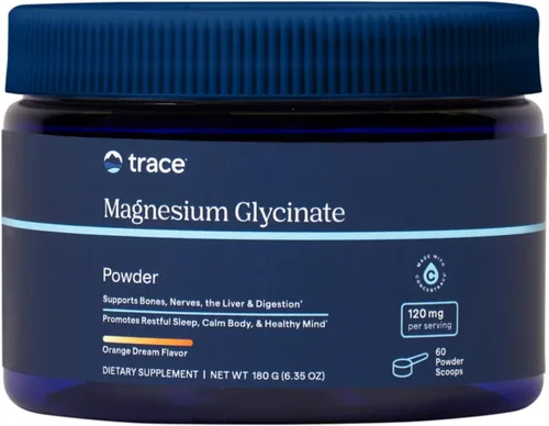 Vista 7 de Trace Minerals Polvo de Glicinato de Magnesio - Polvo de Magnesio Diario para Apoyo del Sueño - Bebida Tranquilizante para Dormir - Natural y Suave