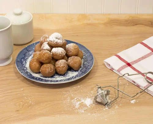 Vista 7 de Mrs. Anderson's Baking Varita de polvo de harina con malla de acero inoxidable 18/8, capacidad de 5 onzas