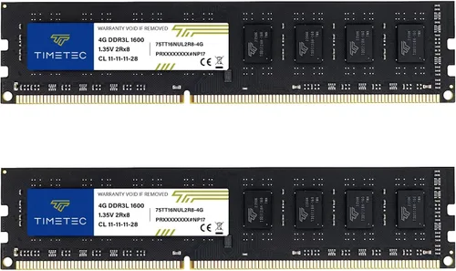 Vista 12 de Timetec Hynix Módulo de memoria grado A, IC, de 1600 megahercios, (PC3 12800), no ECC, sin memoria intermedia, CL11 de 1.35/1.5 voltios, con 240