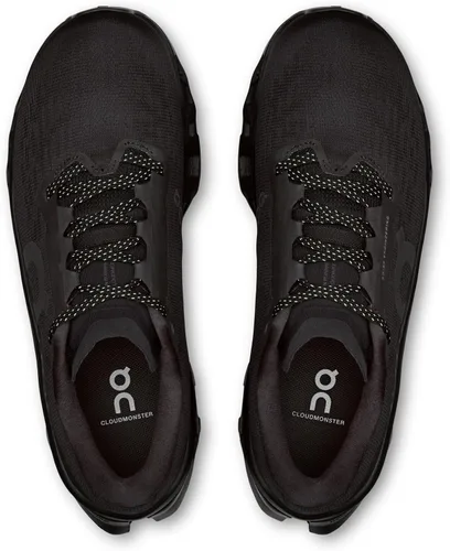 Vista 3 de On Zapatillas Cloudmonster 3 para mujer Negro/Negro