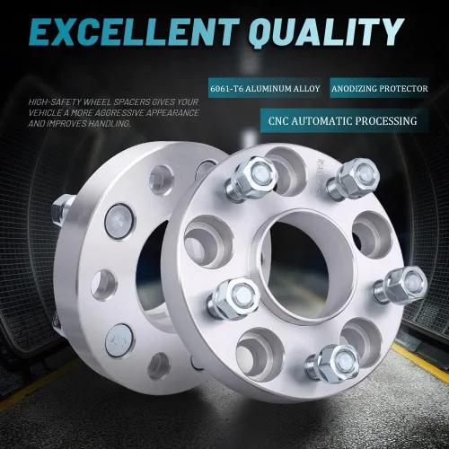 Vista 4 de IRONTEK Espaciadores de rueda 5x114.3mm para Nissan Infiniti (M12x1.25, 66.1 Hub Bore) para Nissan 370Z, 350Z, 300ZX, Maxima, Sentra; para Infiniti