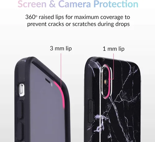 Vista 3 de Velvet Caviar - Funda compatible con iPhone XS.