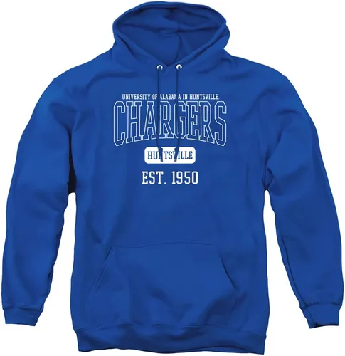 Vista 310 de LOGOVISION Colección de sudaderas con capucha unisex con diseño oficial de Collegiate Est. Date para hombres y mujeres