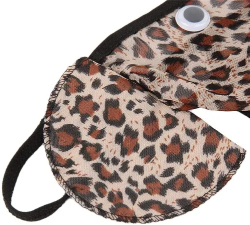 Vista 7 de QINGD's - Lencería para hombre, tanga, espalda en T, ropa interior con estampado de elefante, parte inferior