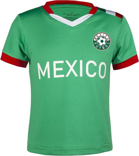 Vista 3 de Camisetas de fútbol para niños y niñas, tallas de 2 a 14 años, transpirables, trajes de entrenamiento de fútbol juvenil, regalos