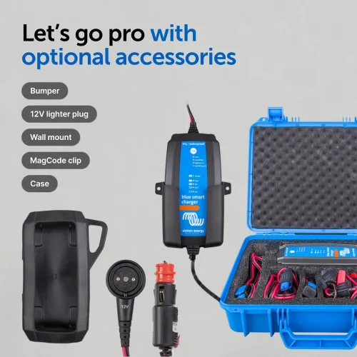 Vista 9 de Victron Energy Blue Smart IP65 12/24-Volt 5-15 amperes - Cargador de batería (Bluetooth)