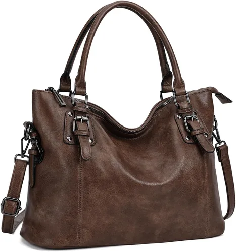 Vista 11 de VX VONXURY Bolso Hobo para mujer, bolso de mano, bandolera para mujer Negro